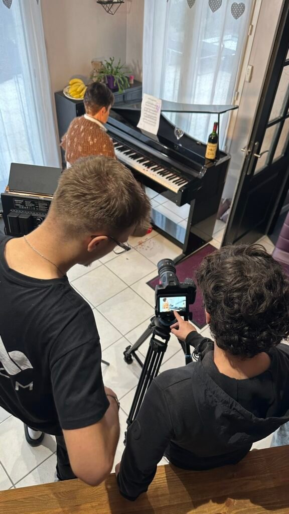 vidéo, piano, clip