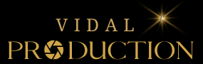 logo Vidal Production, rectangulaire